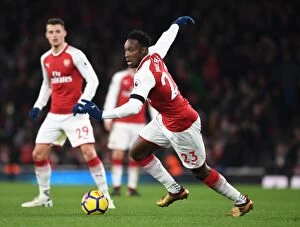 Images Dated 29th November 2017: Danny Welbeck in Action: Arsenal vs Huddersfield Town, Premier League 2017-18