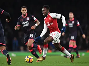 Arsenal V Huddersfield Town 2017-18 Prints: Danny Welbeck in Action: Arsenal vs Huddersfield Town, Premier League 2017-18