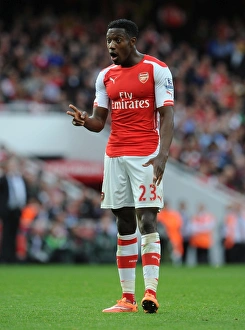 Arsenal V Hull City 2014-15 Prints: Danny Welbeck in Action: Arsenal vs Hull City, Premier League 2014-15