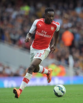 Arsenal V Hull City 2014-15 Prints: Danny Welbeck in Action: Arsenal vs Hull City, Premier League 2014-15