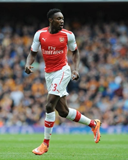 Arsenal V Hull City 2014-15 Prints: Danny Welbeck in Action: Arsenal vs Hull City, Premier League 2014-15