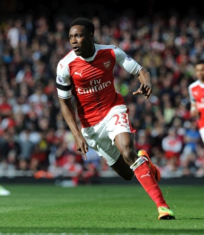 Arsenal V Manchester City 2016-17 Prints: Danny Welbeck in Action: Arsenal vs Manchester City, Premier League 2016-17