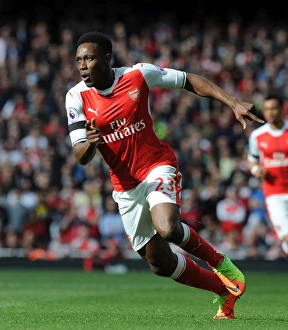 Arsenal V Manchester City 2016-17 Prints: Danny Welbeck in Action: Arsenal vs Manchester City, Premier League 2016-17