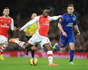 Arsenal V Manchester United 2014-15 Prints: Danny Welbeck in Action: Arsenal vs Manchester United, Premier League 2014-15