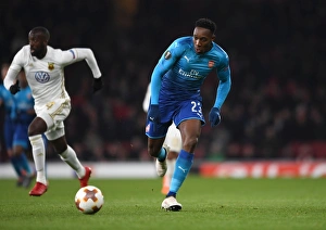 Arsenal V Östersunds FK 2017-18 Prints: Danny Welbeck in Action: Arsenal vs Östersunds FK, UEFA Europa League 2017-18
