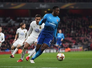 Arsenal V Östersunds FK 2017-18 Prints: Danny Welbeck in Action: Arsenal vs Östersunds FK, Europa League 2017-18