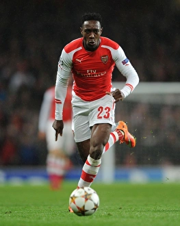 Arsenal V Anderlecht 2014/15 Prints: Danny Welbeck in Action: Arsenal vs RSC Anderleicht, UEFA Champions League, 2014