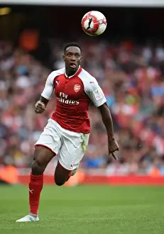 Danny Welbeck in Action: Arsenal vs Sevilla FC - Emirates Cup 2017-18