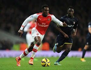 Arsenal V Southampton 2014-15 Prints: Danny Welbeck in Action: Arsenal vs Southampton, Premier League 2014-15