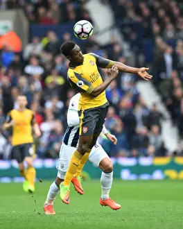 Danny Welbeck: In Action for Arsenal Against West Bromwich Albion, Premier League 2016-17