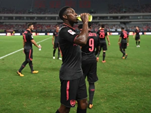 Danny Welbeck in Action: Bayern Munich vs. Arsenal, Shanghai Pre-Season Friendly (2017)