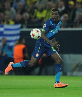 Borussia Dortmund V Arsenal 2014-15 Prints: Danny Welbeck in Action: Borussia Dortmund vs. Arsenal, UEFA Champions League (2014-15)