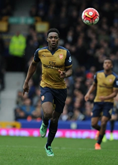 Everton V Arsenal 2015-16 Prints: Danny Welbeck in Action: Everton vs Arsenal, Premier League 2015-16