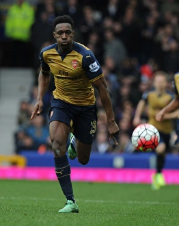 Everton V Arsenal 2015-16 Prints: Danny Welbeck in Action: Everton vs Arsenal, Premier League 2015-16