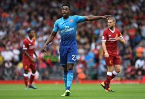 Liverpool V Arsenal 2017-18 Prints: Danny Welbeck in Action: Liverpool vs. Arsenal, Premier League 2017-18