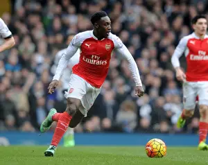 Tottenham Hotspur V Arsenal 2015-16 Prints: Danny Welbeck in Action: Premier League Showdown - Tottenham vs. Arsenal (2015-16)
