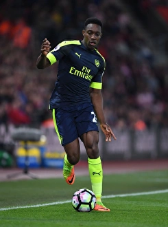 Southampton V Arsenal 2016-17 Prints: Danny Welbeck in Action: Southampton vs Arsenal, Premier League 2016-17