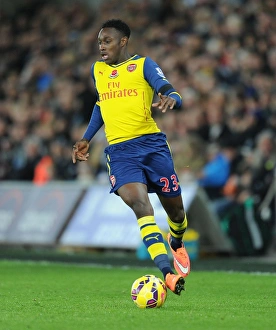 Swansea V Arsenal 2014-15 Prints: Danny Welbeck in Action: Swansea City vs. Arsenal, Premier League 2014-15