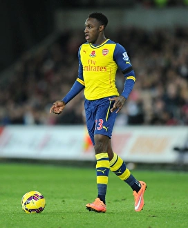 Swansea V Arsenal 2014-15 Prints: Danny Welbeck in Action: Swansea City vs. Arsenal, Premier League 2014-15