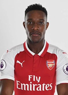 Arsenal 1st Team Photocall 2017-18 Prints: Danny Welbeck at Arsenal 2017-18 Team Photocall