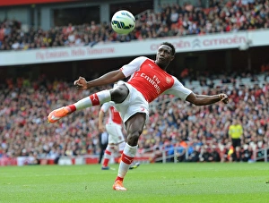 Danny Welbeck (Arsenal). Arsenal 2: 2 Hull City. Barclays Premier League. Emirates Stadium, 18 / 10 / 14