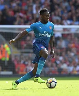 Liverpool v Arsenal 2017-18 Gallery: Danny Welbeck (Arsenal). Liverpool 4: 0 Arsenal. Premier League. Anfield, Liverpool