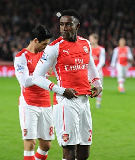 Arsenal V Manchester United 2014-15 Prints: Danny Welbeck: Arsenal vs Manchester United, Premier League Showdown (2014)