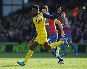 Crystal Palace V Arsenal 2014-15 Prints: Danny Welbeck Breaks Past Joe Ledley: Crystal Palace vs. Arsenal, Premier League 2014-15