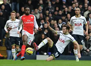Danny Welbeck Dodges Ryan Mason Challenge: Tottenham vs. Arsenal, Premier League 2014-15