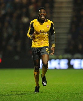 Preston North End V Arsenal - FA Cup - 2017 Prints: Danny Welbeck in FA Cup Action: Arsenal vs. Preston North End