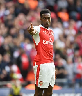 Images Dated 23rd April 2017: Danny Welbeck in FA Cup Semi-Final Showdown: Arsenal vs Manchester City