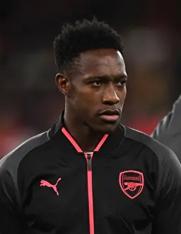 Arsenal V BATE Borisov 2017-18 Prints: Danny Welbeck Readies for Europa League Battle: Arsenal vs. BATE Borisov
