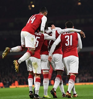 Danny Welbeck Scores: Arsenal vs. West Ham United - Carabao Cup 2017-18 Quarterfinals