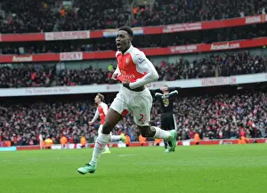 Danny Welbeck Scores Arsenal's Second Goal Against Leicester City (2015-16)