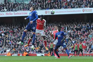 Arsenal V Manchester United 2016-17 Prints: Danny Welbeck Scores Dramatic Goal Against Manchester United in Premier League Showdown