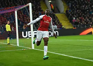 CSKA Moscow V Arsenal 2017-18 Prints: Danny Welbeck Scores First Goal: Arsenal's Europa League Victory Over CSKA Moscow (April 2018)