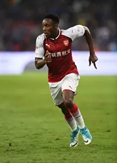 Images Dated 23rd July 2017: Danny Welbeck vs. Chelsea: Arsenal's Star Forward Faces Off in Beijing, 2017