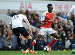 Danny Welbeck vs Eric Dier: Intense Battle in the Premier League Clash Between Tottenham and Arsenal