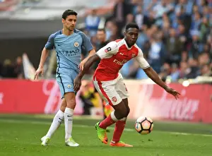Danny Welbeck vs Jesus Navas: Battle at the Emirates FA Cup Semi-Final