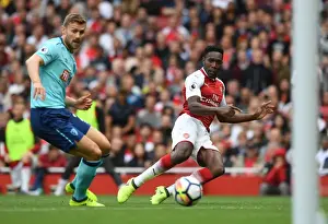 Arsenal V AFC Bournemouth 2017-18 Prints: Danny Welbeck's Brace: Arsenal's 3-0 Lead over AFC Bournemouth (2017-18)