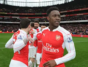 Danny Welbeck's Emotional Reaction: Arsenal vs Leicester City, Premier League 2015-16