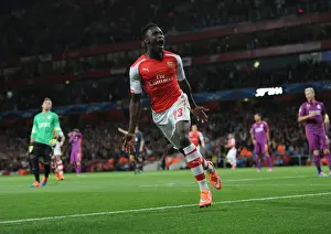 Arsenal V Galatasaray 2014/15 Champions League Prints: Danny Welbeck's Hat-Trick: Arsenal's 4-Goal Rampage in Champions League vs