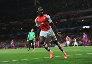 Arsenal V Galatasaray 2014/15 Champions League Prints: Danny Welbeck's Hat-Trick: Arsenal's Victory Over Galatasaray in the 2014/15 Champions League