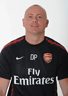 Darren Page (Arsenal Masseur). Arsenal 1st Team Photocall and Membersday
