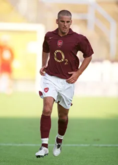David Bentley (Arsenal). Beveren 3: 3 Arsenal. Pres Season Friendly