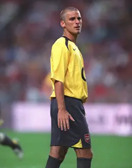 David Bentley Scores the Winning Goal: Arsenal Triumphs Over Ajax in Amsterdam Tournament, 2005
