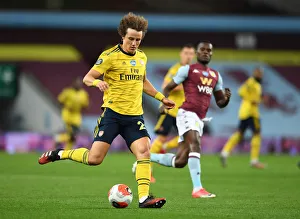 Aston Villa V Arsenal 2019-20 Prints: David Luiz in Action: Arsenal vs. Aston Villa, Premier League 2019-2020
