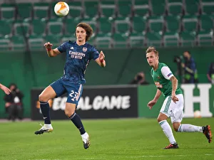 David Luiz in Action: Arsenal vs Rapid Vienna, UEFA Europa League 2020-21