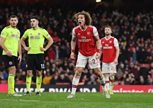 David Luiz in Action: Arsenal vs. Sheffield United, Premier League 2019-2020