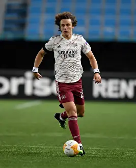 David Luiz in Action: Arsenal's Europa League Battle against Molde FK